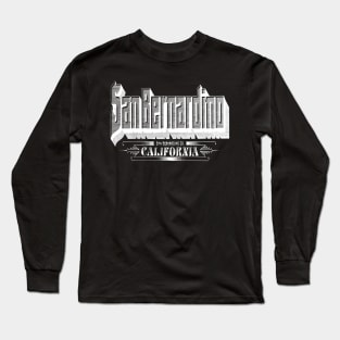 Vintage San Bernardino, CA Long Sleeve T-Shirt